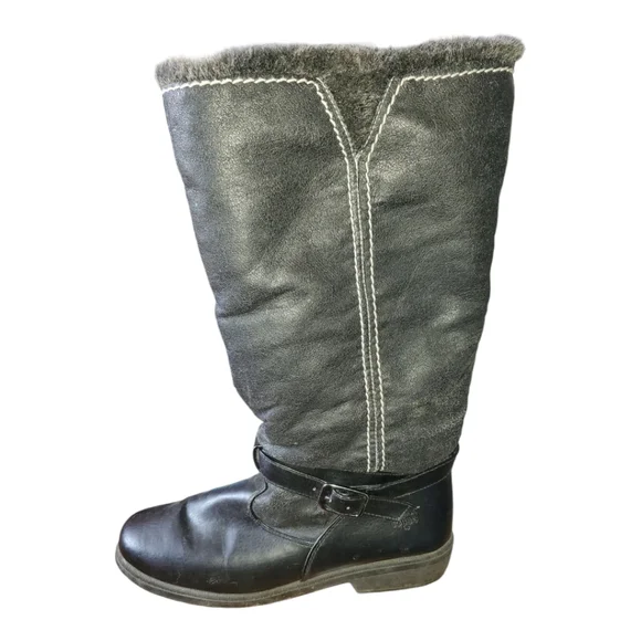 Totes Black Boots - Picture 3 of 7